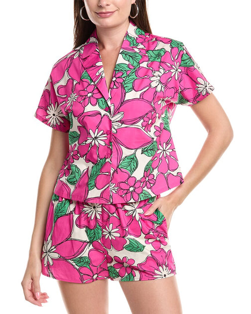 Flora Bea NYC Marisa Top Pink XS 2