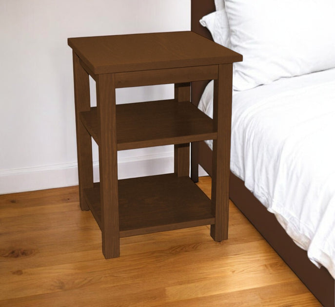 Hivvago 28" Nightstand Brown 3