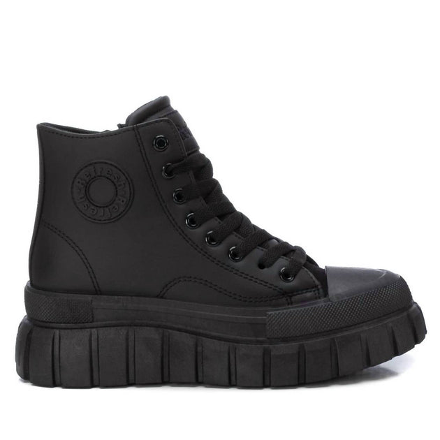 Xti Women's Casual High Top Sneakers Black US 5.5 3
