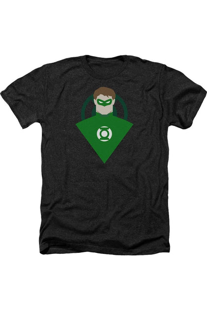 Gildan DC Comics Simple Graphic Adult Heather T-Shirt Green Small 2