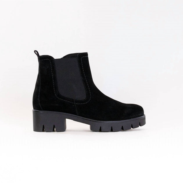 GABOR Suede Boot Black US 7 2