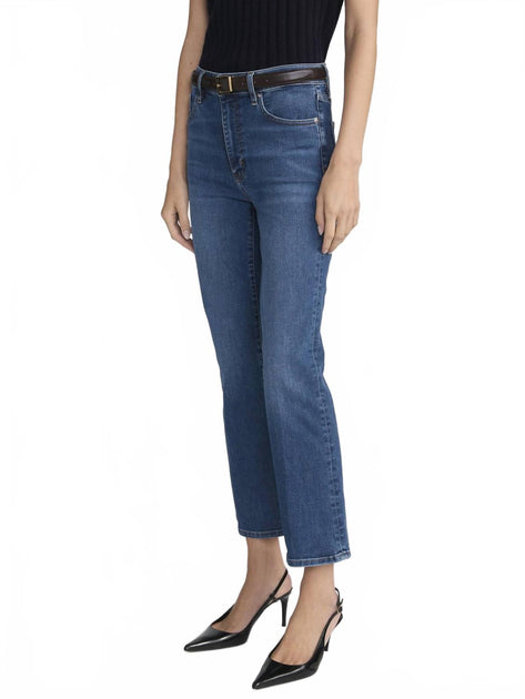 FRAME The Reboot Crop Jeans Blau 27 3