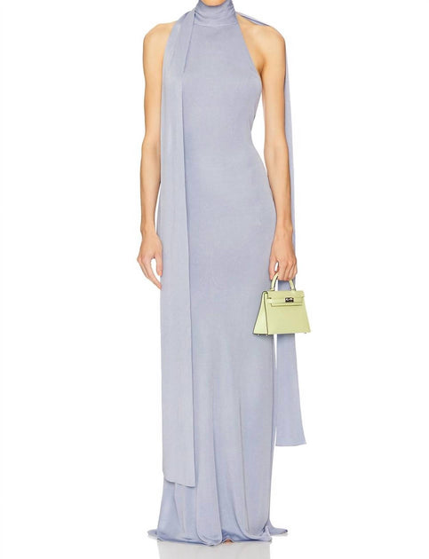 Helsa Novie Knit Dress Blue XXS 2