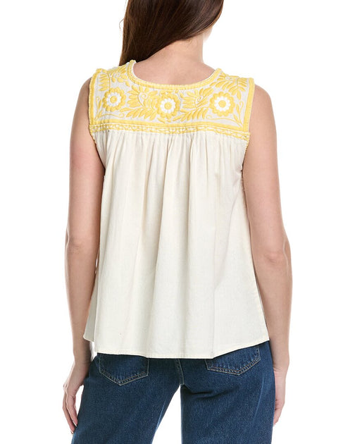 Frances Valentine Jess Top White XS 3