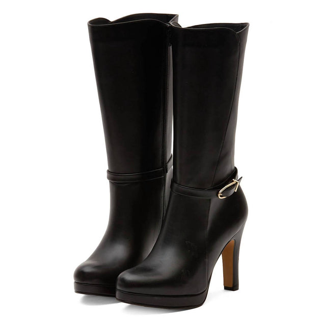 Andrea Women's High Heel Boots Black US 8 3