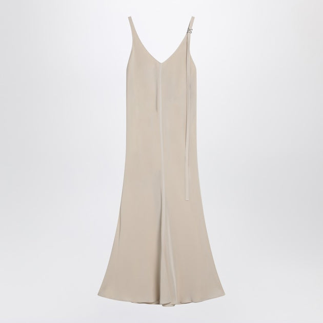 ワンピース Sportmax Ivory Dress With Adjustable Strap Sportmax Ivory dress with adjustable strap | TheDoubleF