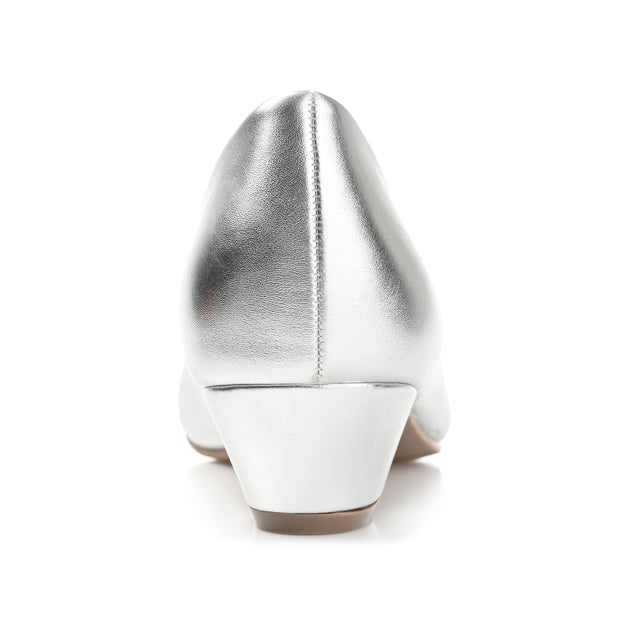 Journee Collection Saar Pump Grey US 7.5 4