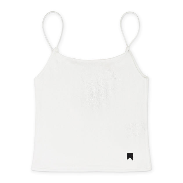 Rhude Sheer Rib Knit Tank Top White XLarge 2