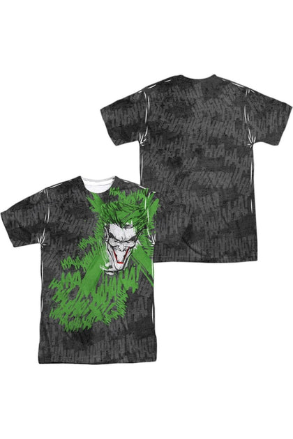 Gildan Batman Whats So Funny Short Sleeve Crew Tee Green Medium 2
