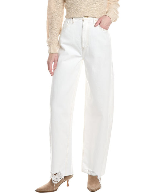HUDSON Jeans Bailey White Relaxed Barrel Jean White 25 2