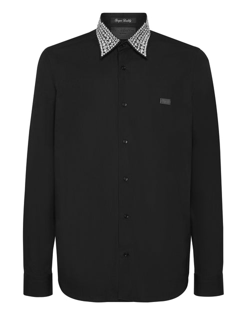 Philipp Plein Sugar Daddy Langarmhemd Schwarz XSmall 2