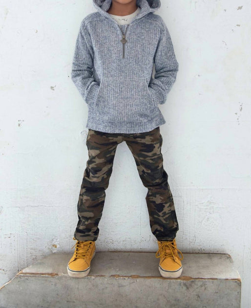 Appaman Boys Skinny Twill Pant Brown US 8 3