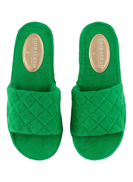 Shiraleah Sol Pool Slides Green US 8 2