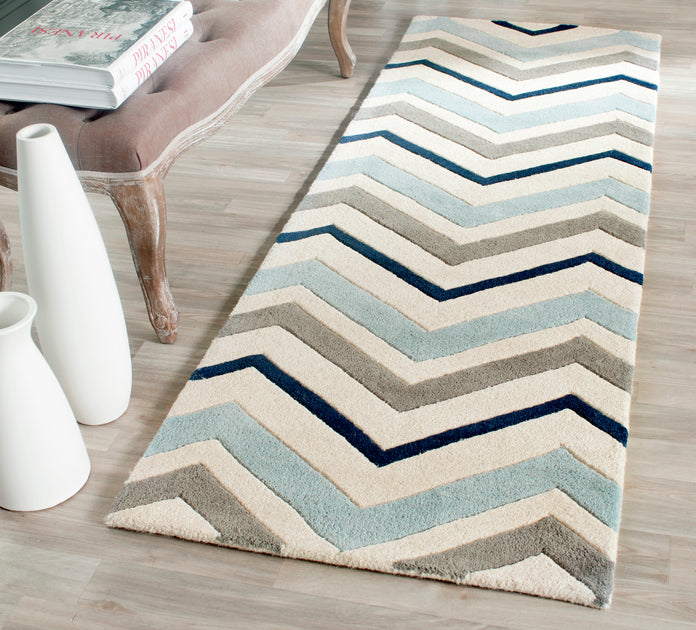 Safavieh Chatham CHT749 Area Rug Ivory Dark Grey 3