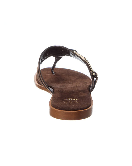 Dune London Lotica Suede Sandal Brown EU 39 4