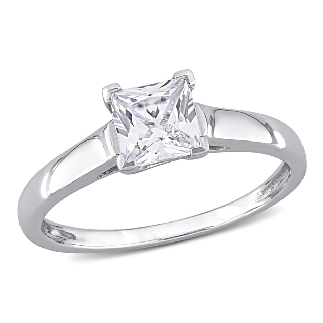 Mimi & Max Solitaire Engagement Ring Silver US 10 2