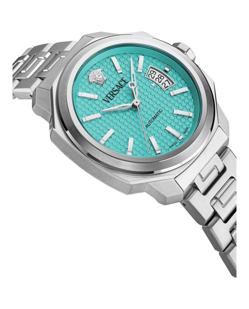 Versace Dylos Automatic Watch Silver 4