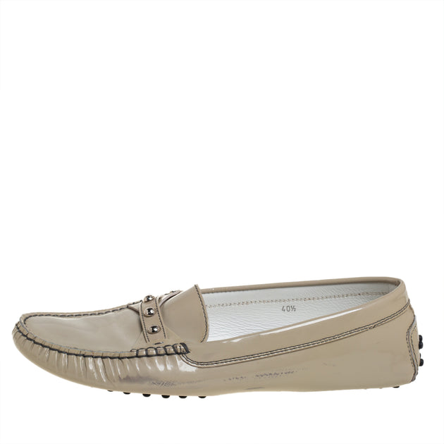 Tod's Slip On Loafers Grey EU 40.5 3