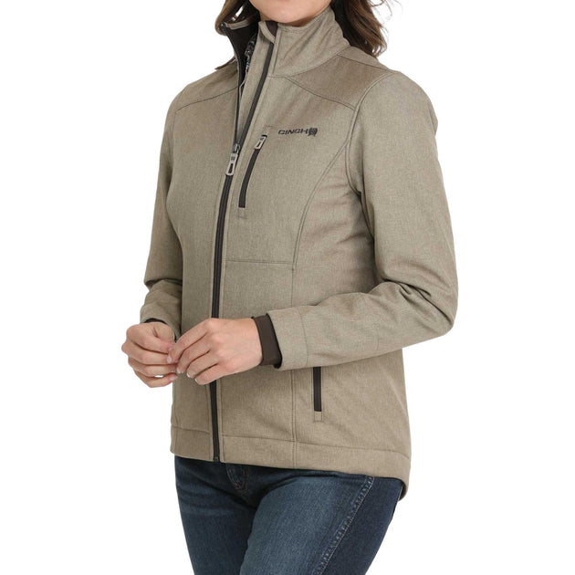 CINCH Women's Conceal Carry Bonded Jacket Grey Large 3