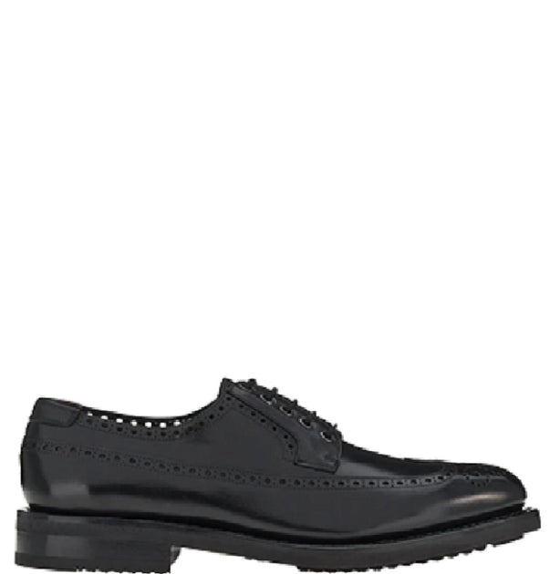 Salvatore Ferragamo Derby Leather Black US 11.5 2