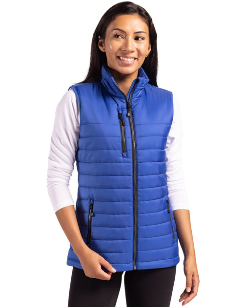 Clique Valhalla Full Zip Puffer Vest Multi Small 4