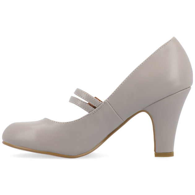 Journee Collection Windy Pumps White US 6.5 3