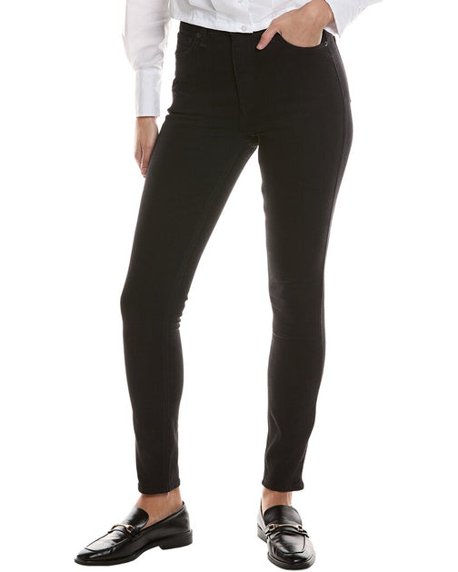 rag & bone Tina High-Rise Skinny Jean Black 27 2