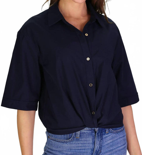 Duffield Lane Livvy Top Blue XL 2