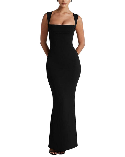 GVIBI Maxi Dress Black US 4 2