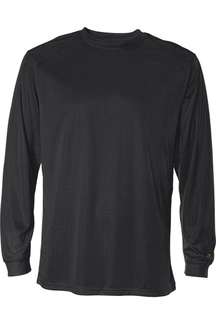 Badger B-Core Long Sleeve T-Shirt Black Large 2