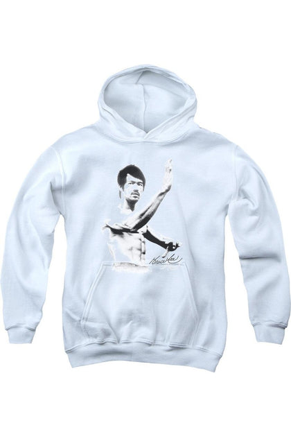 Gildan Bruce Lee Serenity Youth Pullover Hoodie Blue XLarge 2