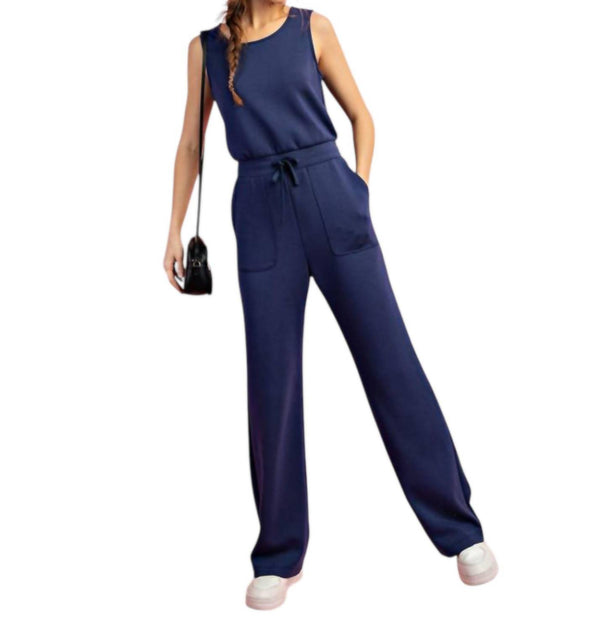 RAE MODE Damen Jumpsuit Blau 2X 2