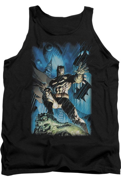 Gildan Batman Stormy Dark Knight Tank Top Black Small 2