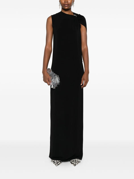 Jean Paul Gaultier Maxi Dress Black Medium 3