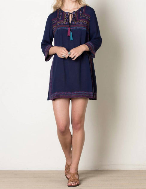 THML Gypsy Love Shift Dress Purple XS 2