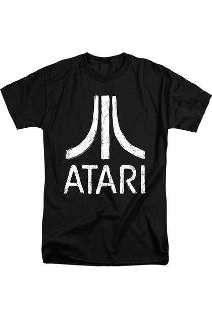 Gildan Atari Rough Logo T-Shirt Black XXLarge 2