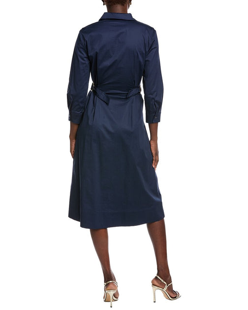 J.McLaughlin Minaa Kleid Blau XS 3