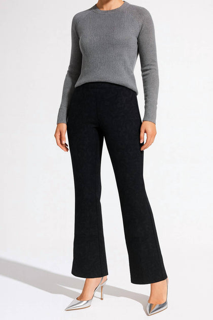 J'Envie Eli Noirelle Flared Pant Black US 12 2