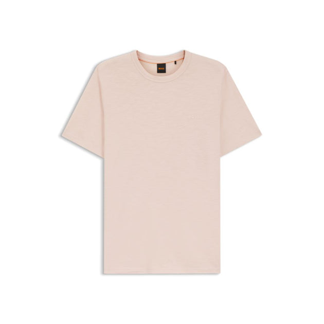 Boss Slub-cotton T-shirt Brown Large 2