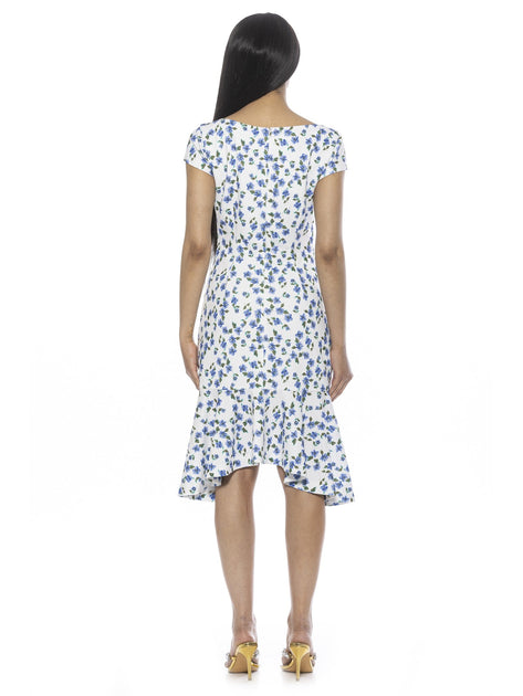 Alexia Admor Renata Dress Gold Large 4