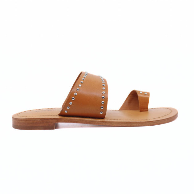 Free People Amelie Stud Sandal Brown 7 2