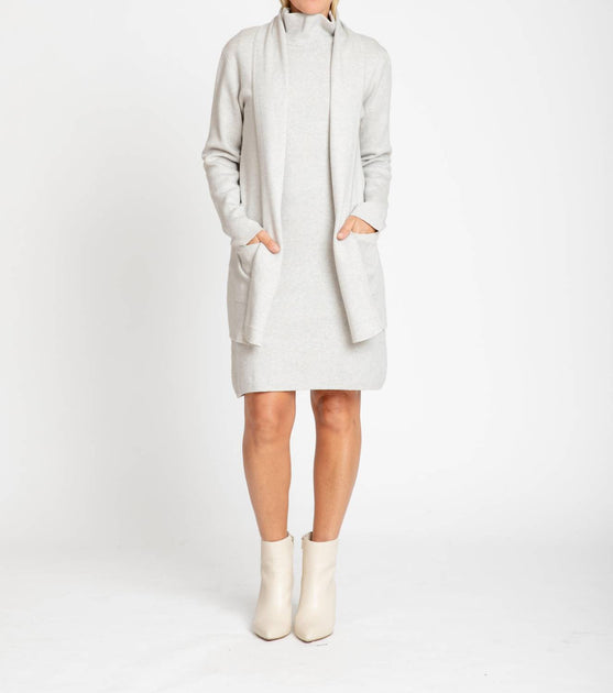 Burgess Sweaters Travel Coat Grey Medium 2
