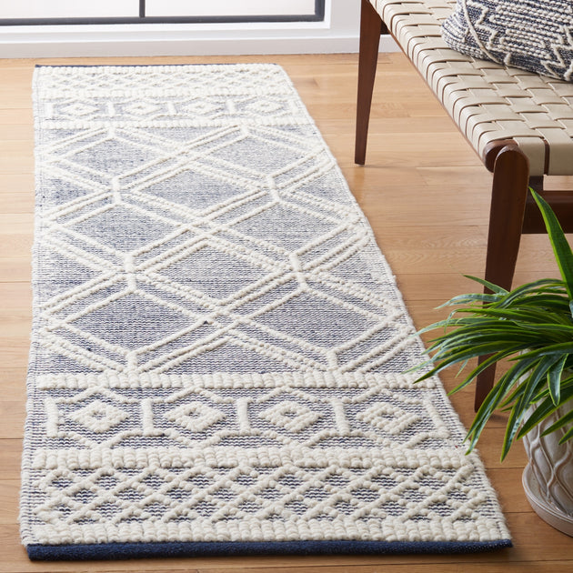 Safavieh NATA826 Area Rug Ivory Navy 3