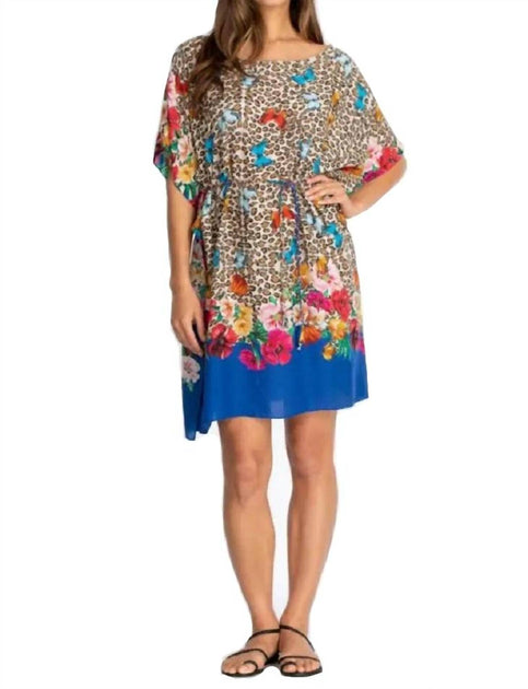 Johnny Was Fleur Kaftan Dress Multi XL 2