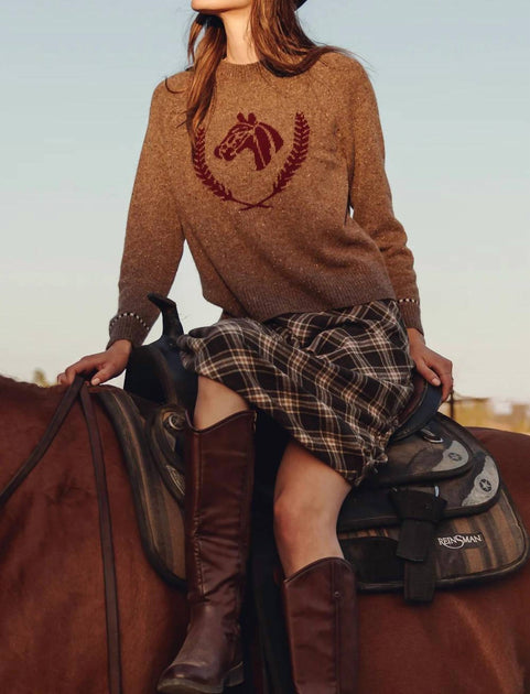 27 Miles Malibu Colt Sweater Brown Small 2