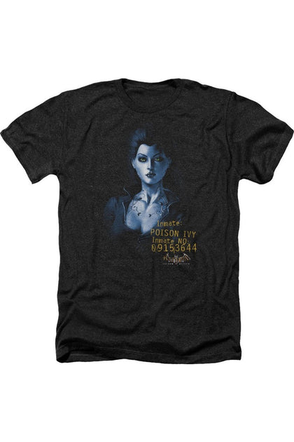 Gildan Batman Arkham Asylum Poison Ivy T-Shirt Black Medium 2