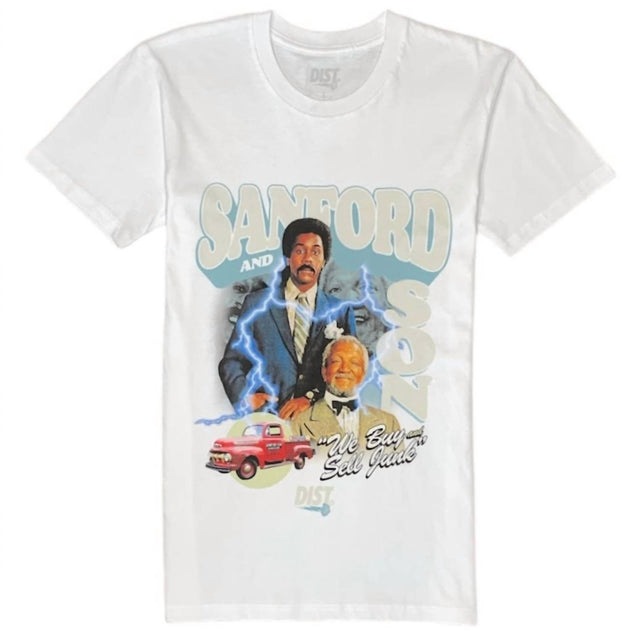 District 81 Herren Sanford Graphic T-Shirt Weiß Large 2