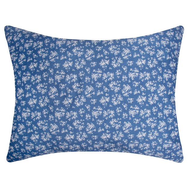 BreeBe Cottage Cabin Pillow Sham Standard Blue 3