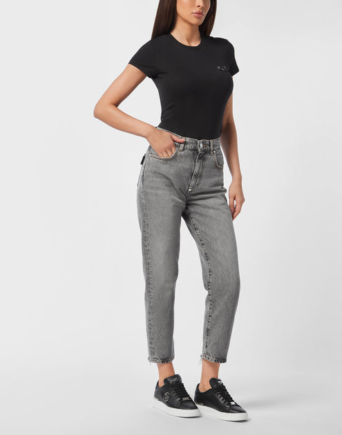 Philipp Plein Mom Fit Jeans Grey 30 3