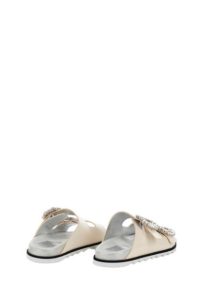 Roger Vivier Sandals White EU 37 4
